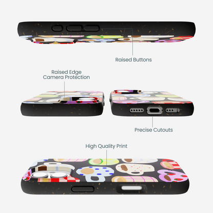 Black Cup of Joy iPhone 17 Case