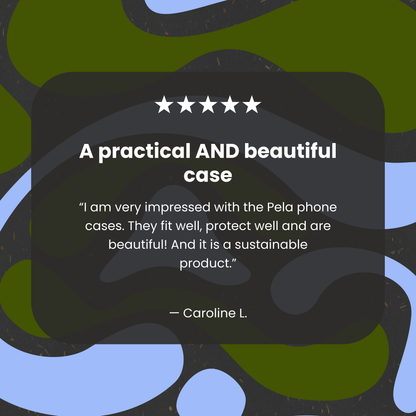 Black Curve and Flow iPhone Air Case