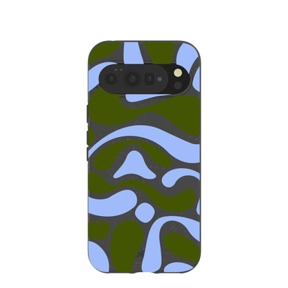 Black Curve and Flow Google Pixel 10 Pro XL Case