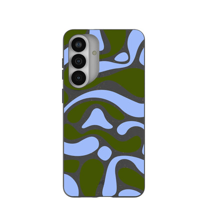 Black Curve and Flow Samsung Galaxy S26+(Plus) Case