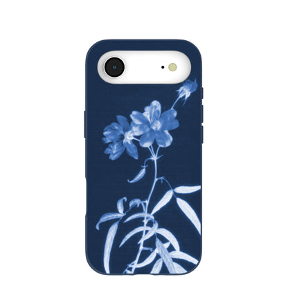 Navy Blue Cyanotype iPhone Air Case