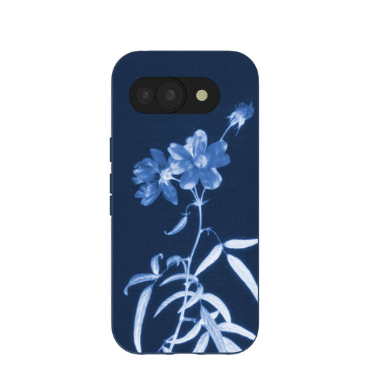 Navy Blue Cyanotype Google Pixel 10a Case