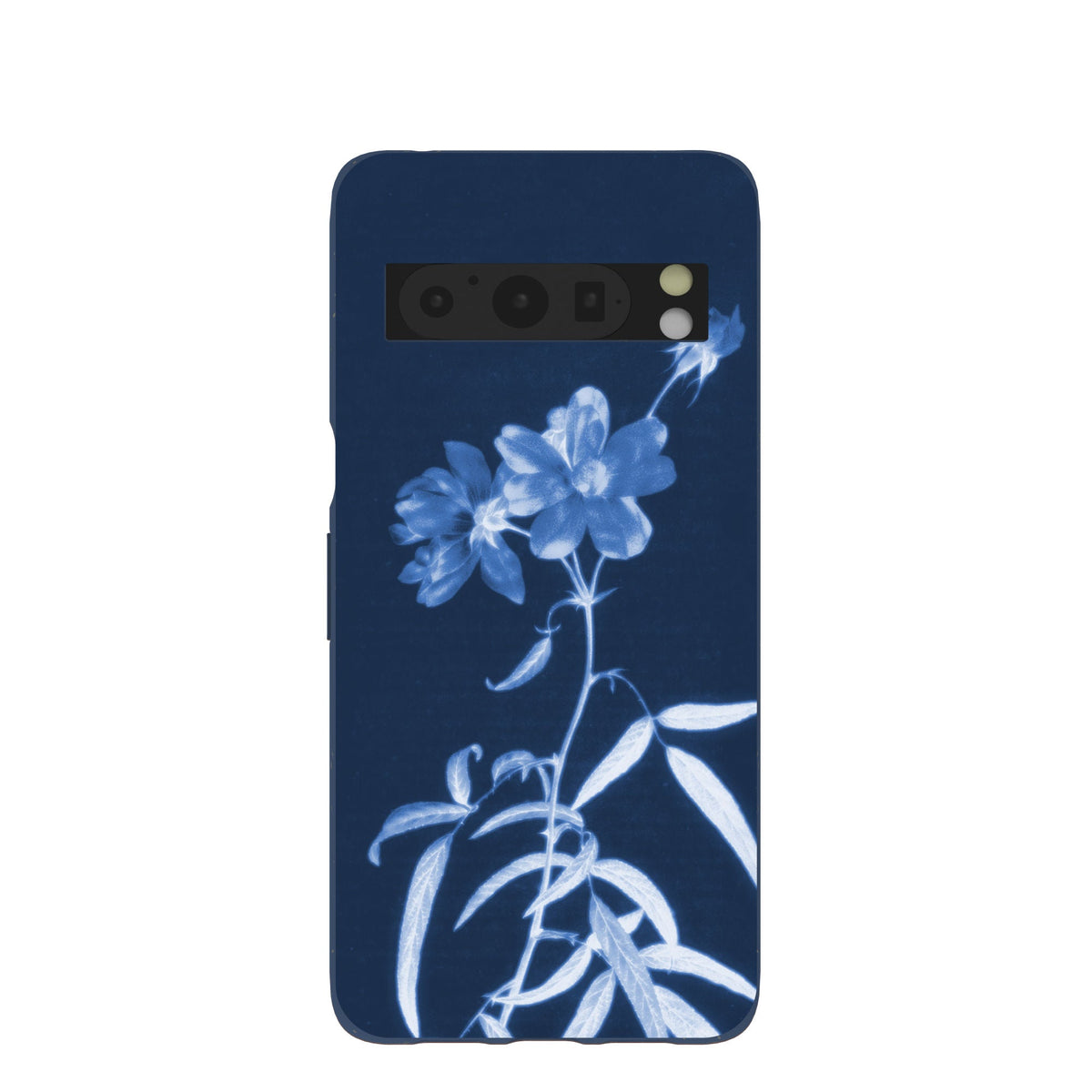Navy Blue Cyanotype Google Pixel 8 Pro Case