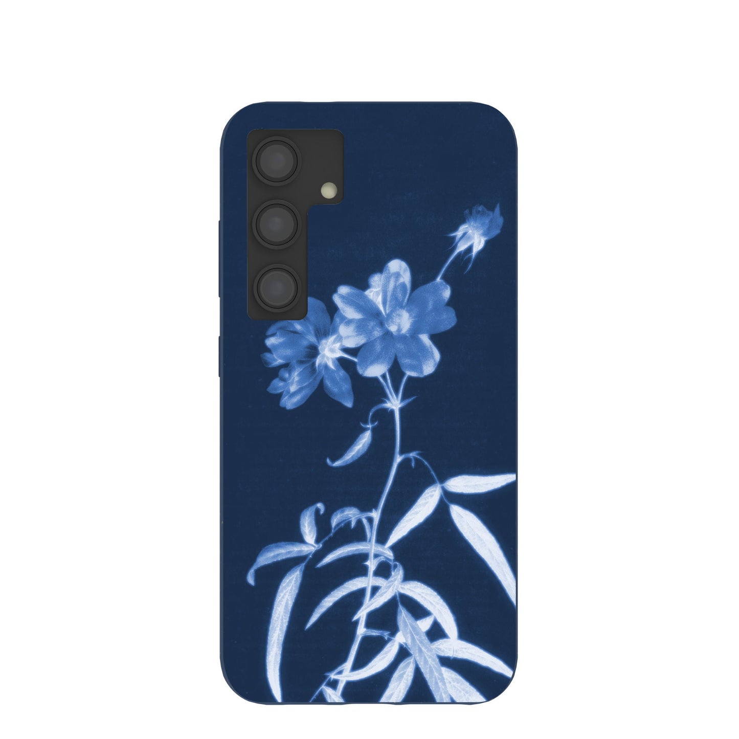 Navy Blue Cyanotype Samsung Galaxy S24 Case