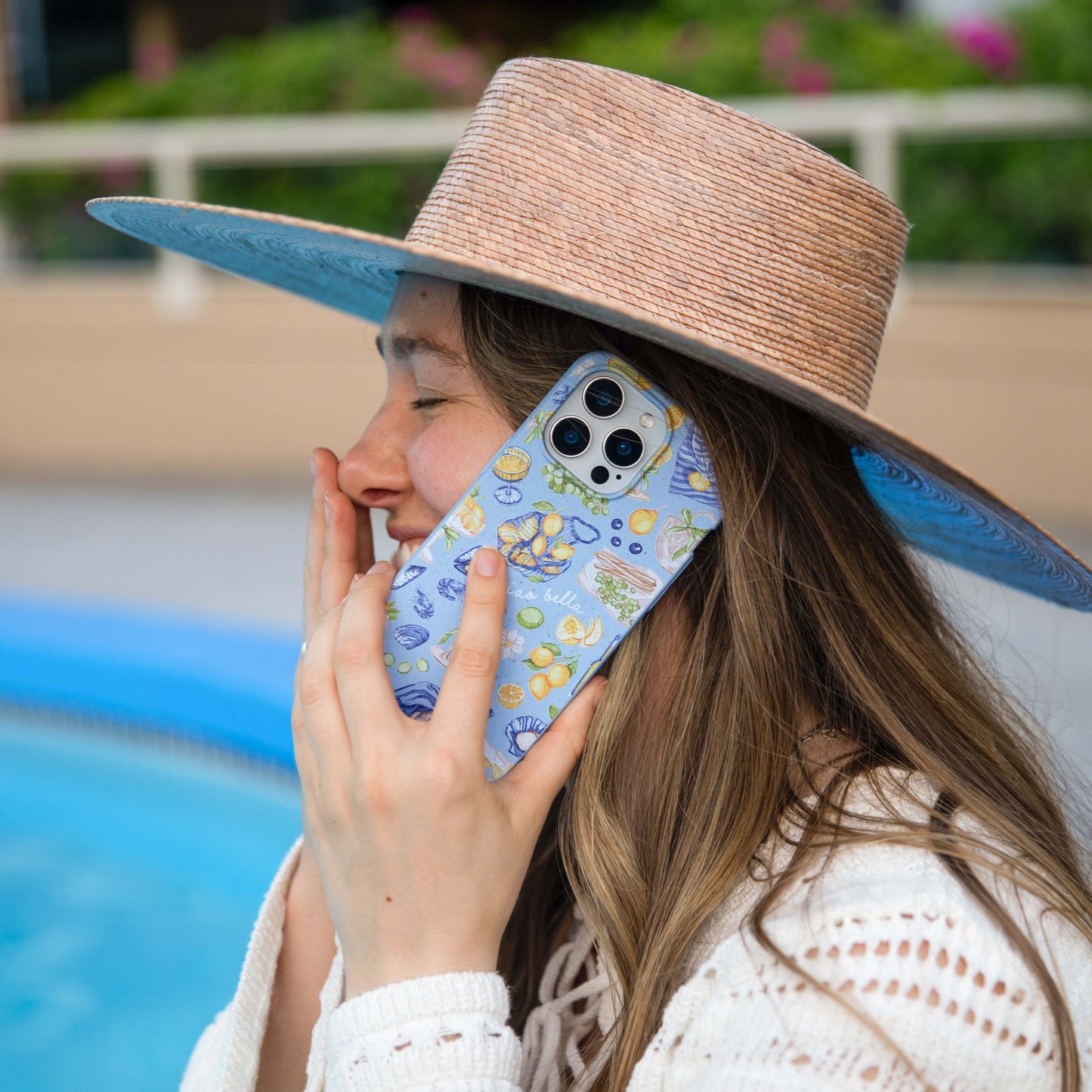 Powder Blue Ciao Bella Google Pixel 10a Case