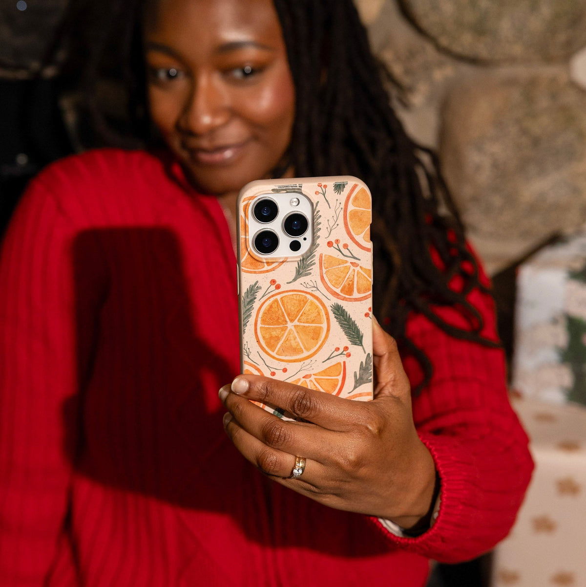 Seashell Citrus Cheer Samsung Galaxy S26 Case