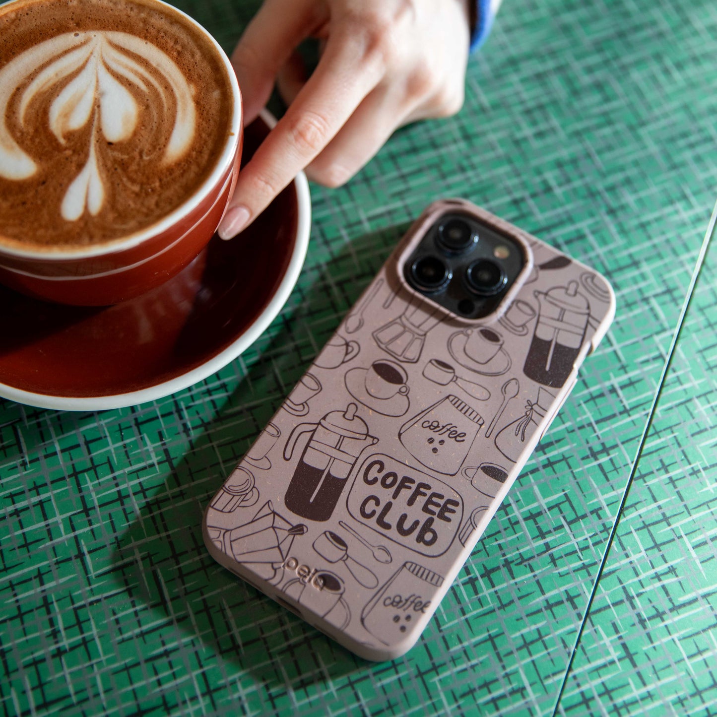 Chocolate Brown Coffee Club Samsung Galaxy S26 Ultra Case