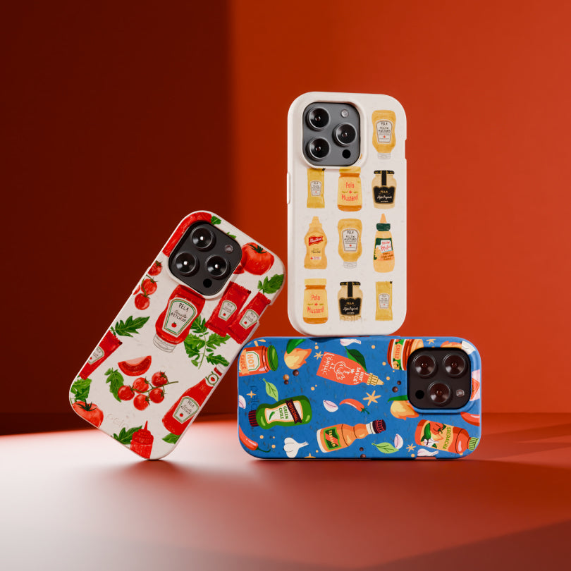 Seashell Ketchup Party Google Pixel 10/10 Pro Case
