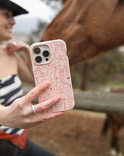 Seashell Cowgirl Chic Google Pixel 10/10 Pro Case
