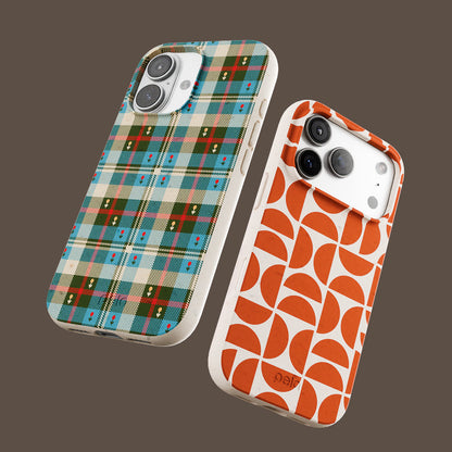 Honey Apple Plaid iPhone 16e/17e Case