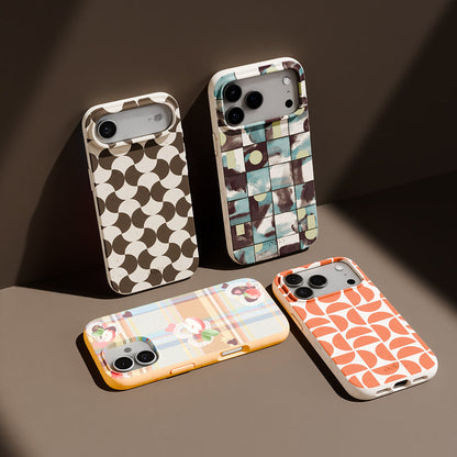 Honey Apple Plaid iPhone 16e/17e Case