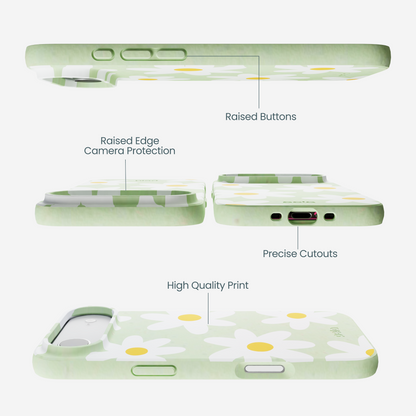 Sage Green Daisy iPhone Air Case
