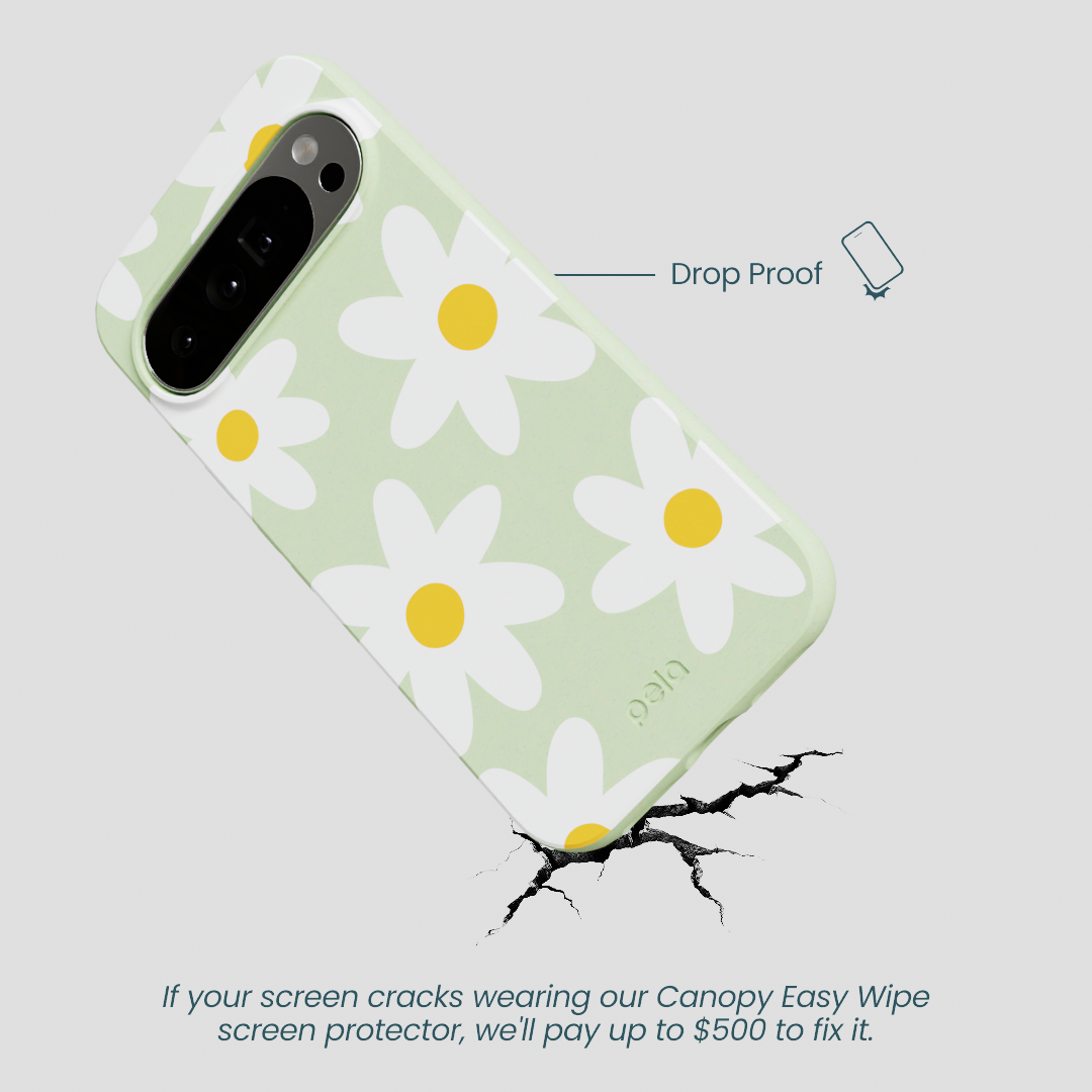 Sage Green Daisy Google Pixel 10 Pro XL Case