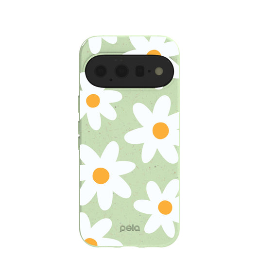 Sage Green Daisy Google Pixel 11 Case