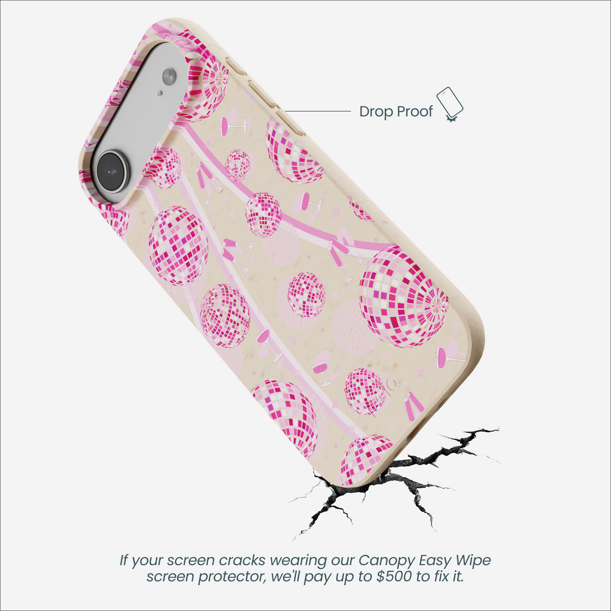 Seashell Dancing Lights iPhone Air Case