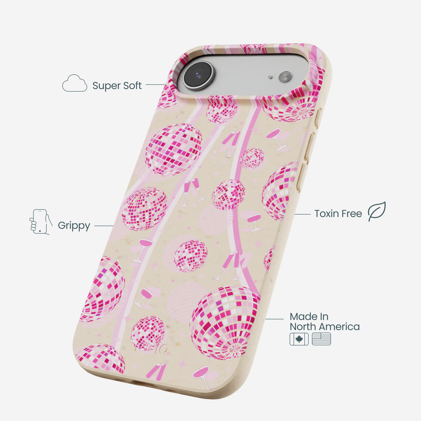 Seashell Dancing Lights iPhone Air Case