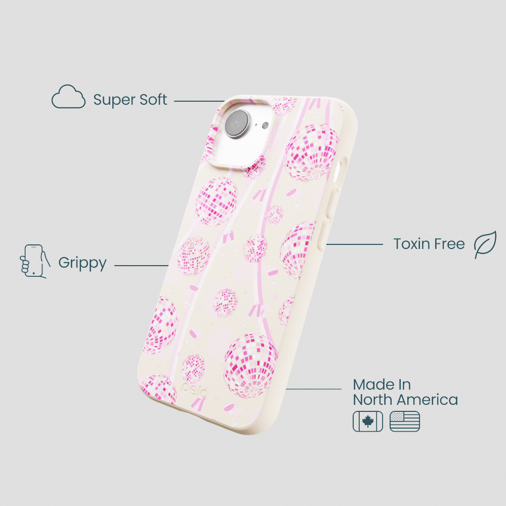 Seashell Dancing Lights iPhone 16e/17e Case