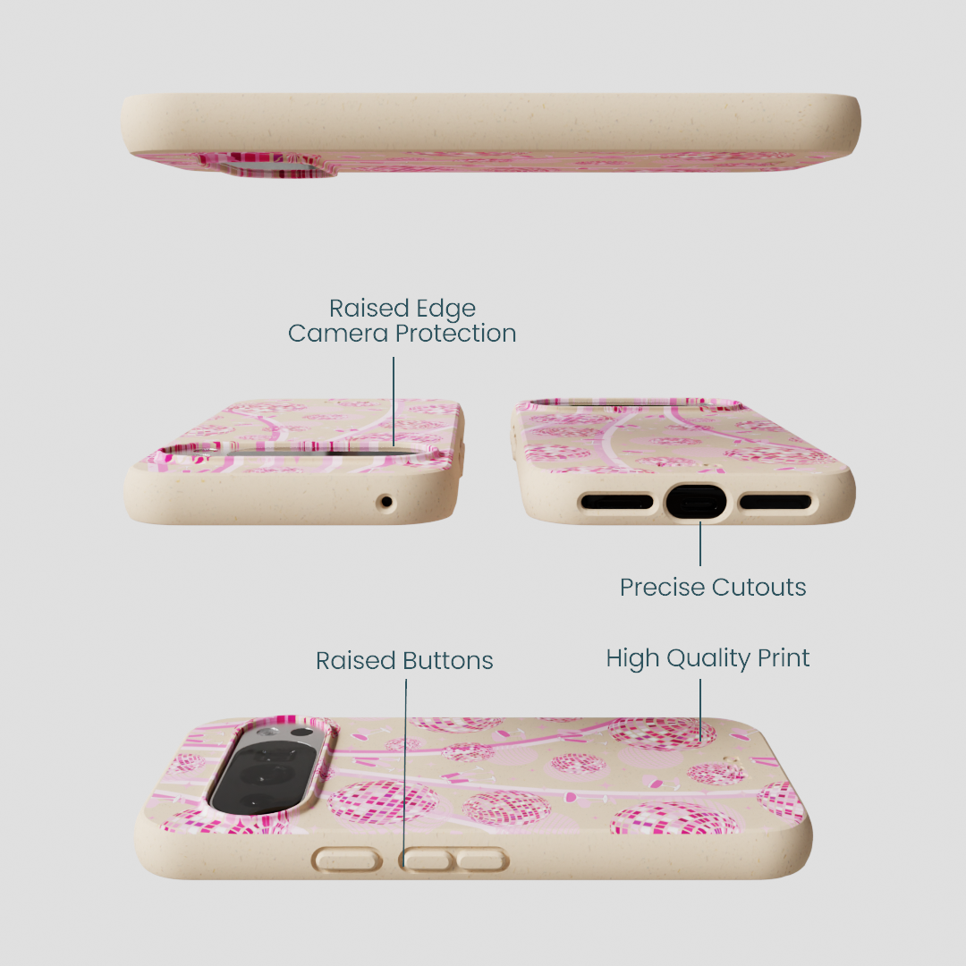 Seashell Dancing Lights Google Pixel 10/10 Pro Case