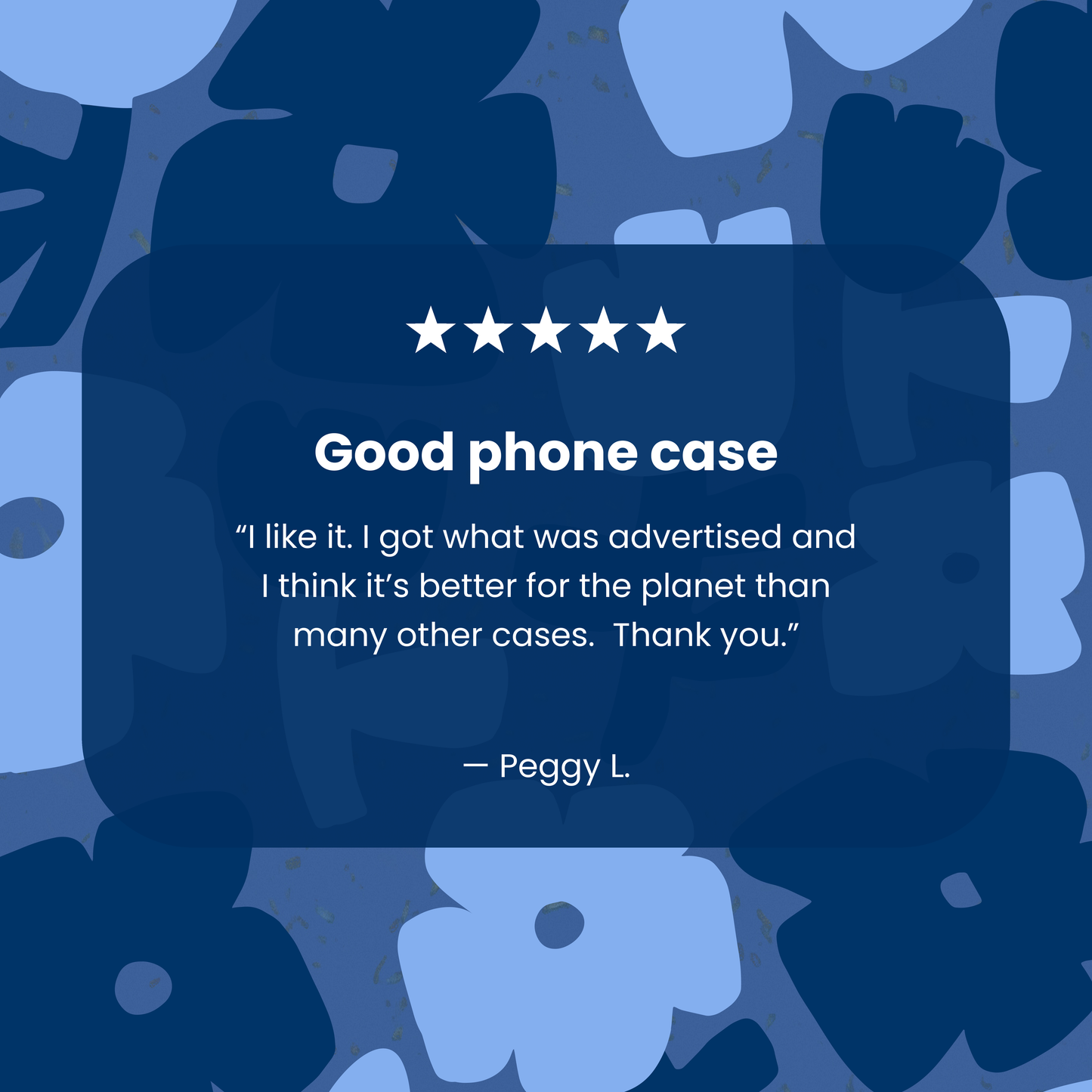 Electric Blue Daydream Blooms iPhone 17 Pro Case