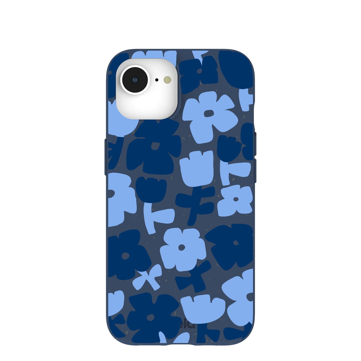 Navy Blue Daydream Blooms iPhone 16e/17e Case