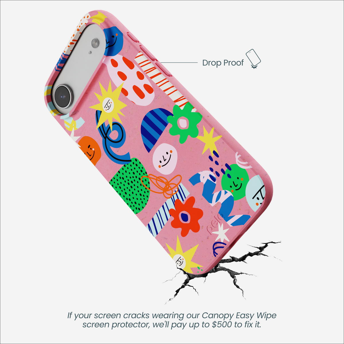Bubblegum Pink Daydreaming iPhone Air Case