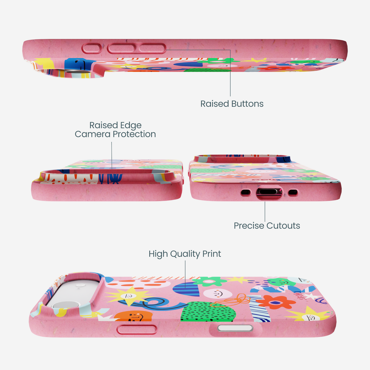 Bubblegum Pink Daydreaming iPhone Air Case