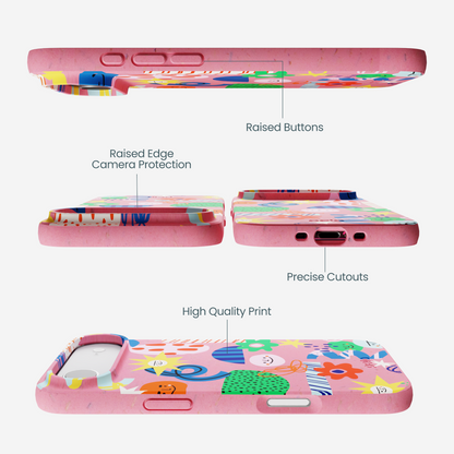 Bubblegum Pink Daydreaming iPhone Air Case
