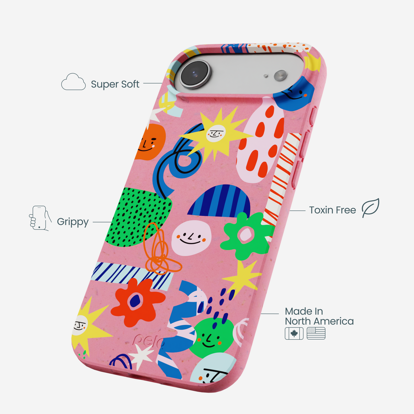 Bubblegum Pink Daydreaming iPhone Air Case