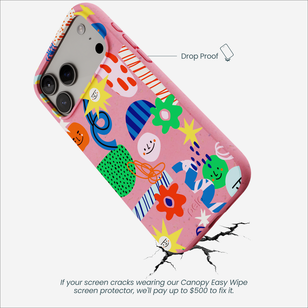 Bubblegum Pink Daydreaming iPhone 17 Pro Max Case