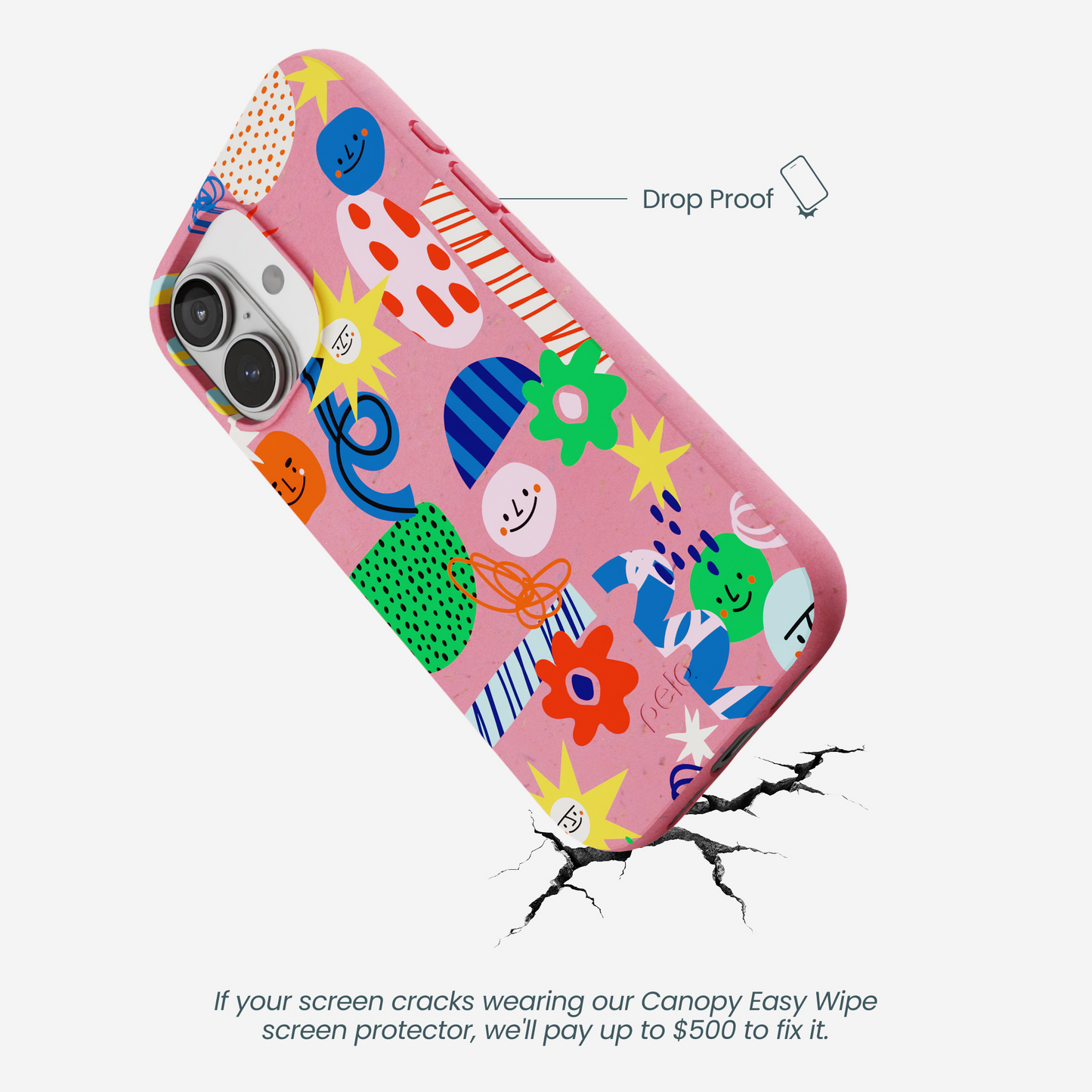 Bubblegum Pink Daydreaming iPhone 17 Case