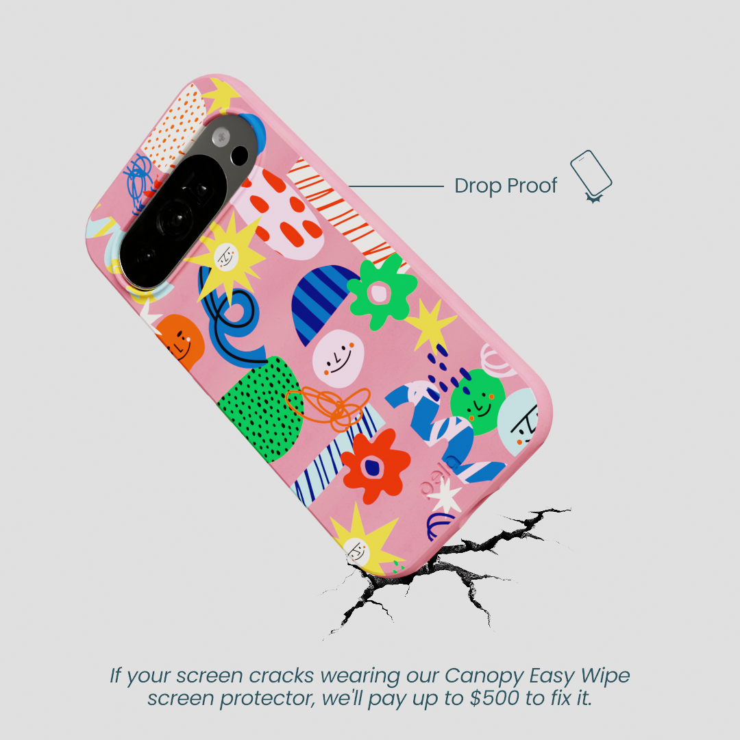 Bubblegum Pink Daydreaming Google Pixel 10/10 Pro Case