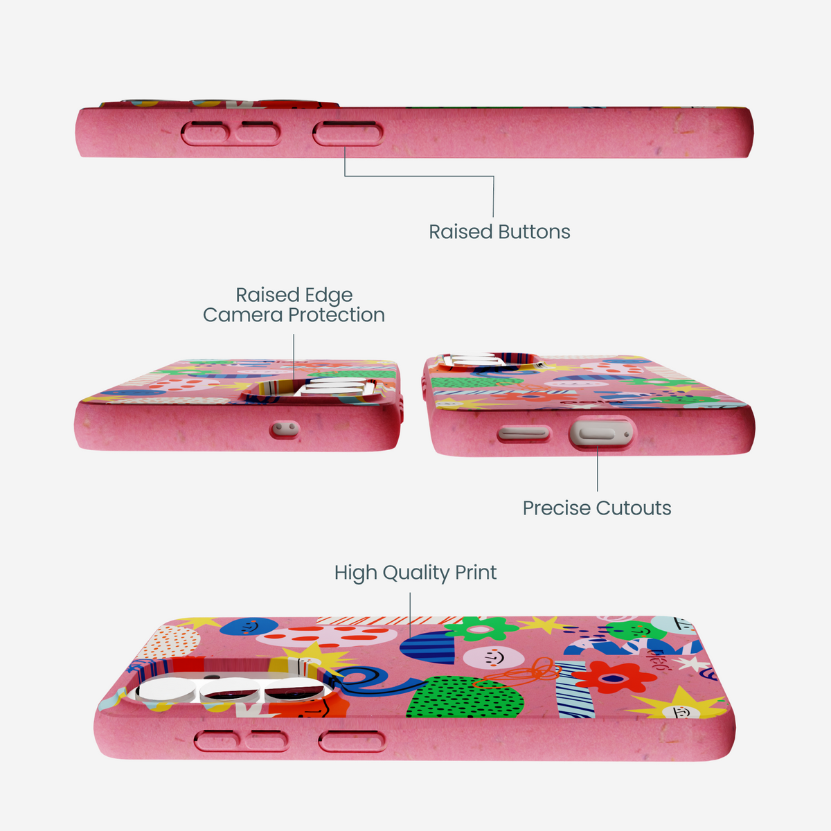 Bubblegum Pink Daydreaming Samsung Galaxy S26 Case