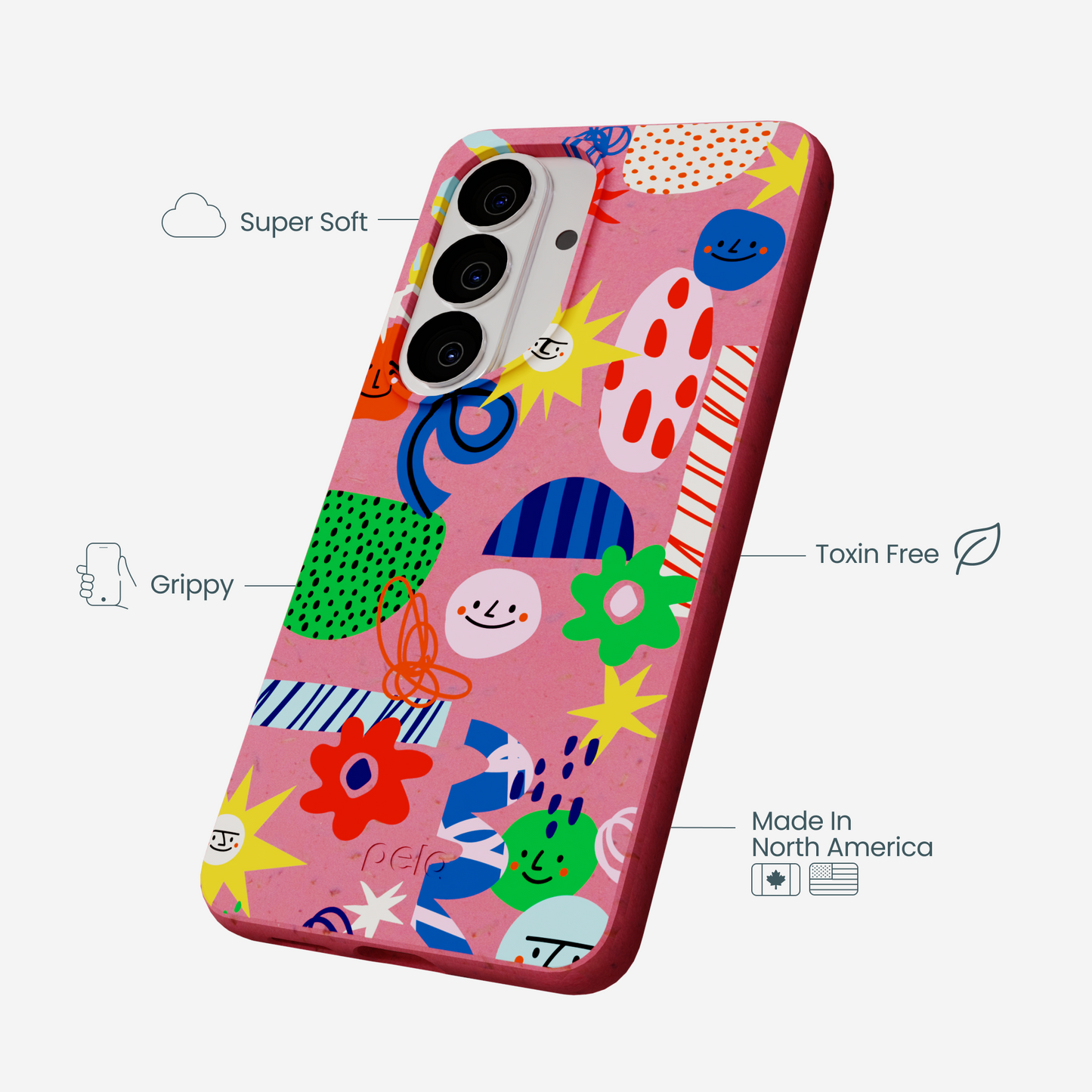 Bubblegum Pink Daydreaming Samsung Galaxy S26 Case