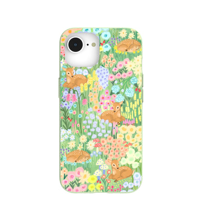 Sage Green Deer Dreams iPhone 16e/17e Case