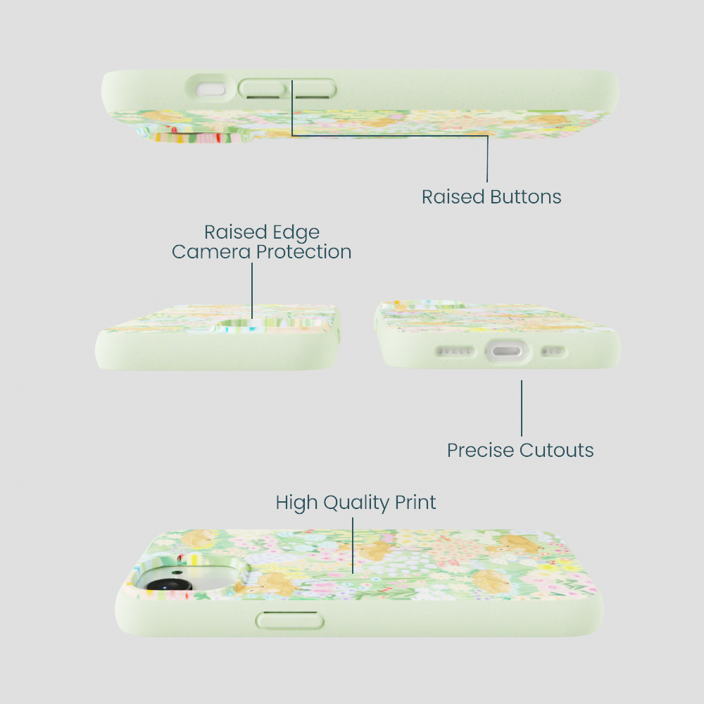 Sage Green Deer Dreams iPhone 16e/17e Case
