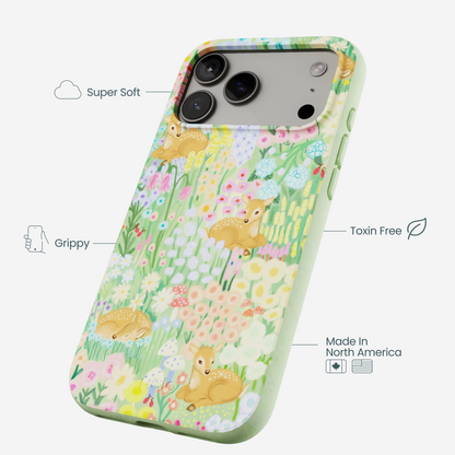 Sage Green Deer Dreams iPhone 17 Pro Max Case