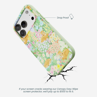 Sage Green Deer Dreams iPhone 17 Pro Case