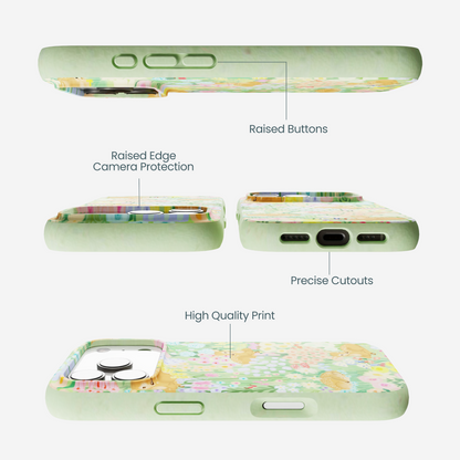 Sage Green Deer Dreams iPhone 17 Pro Case