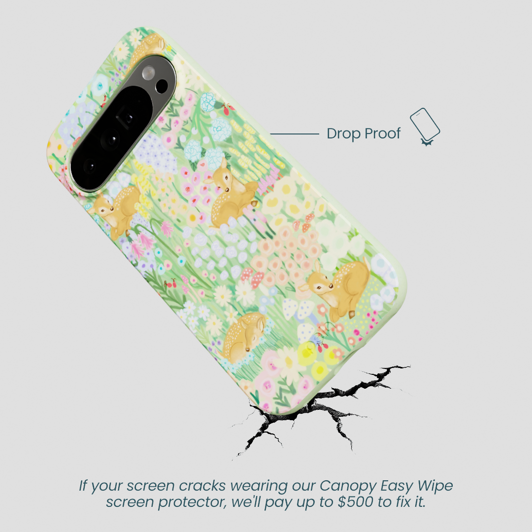 Sage Green Deer Dreams Google Pixel 10 Pro XL Case
