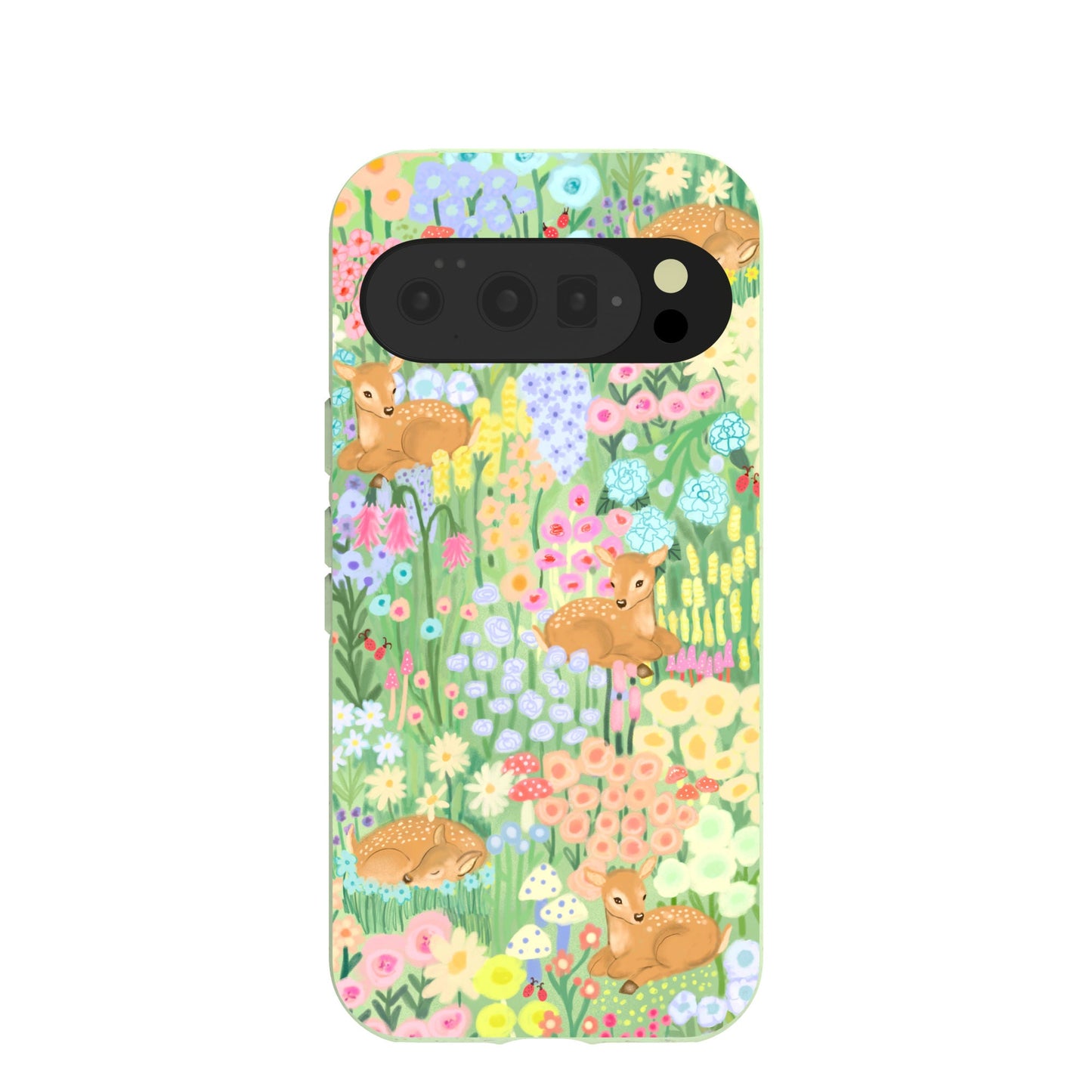 Sage Green Deer Dreams Google Pixel 10/10 Pro Case