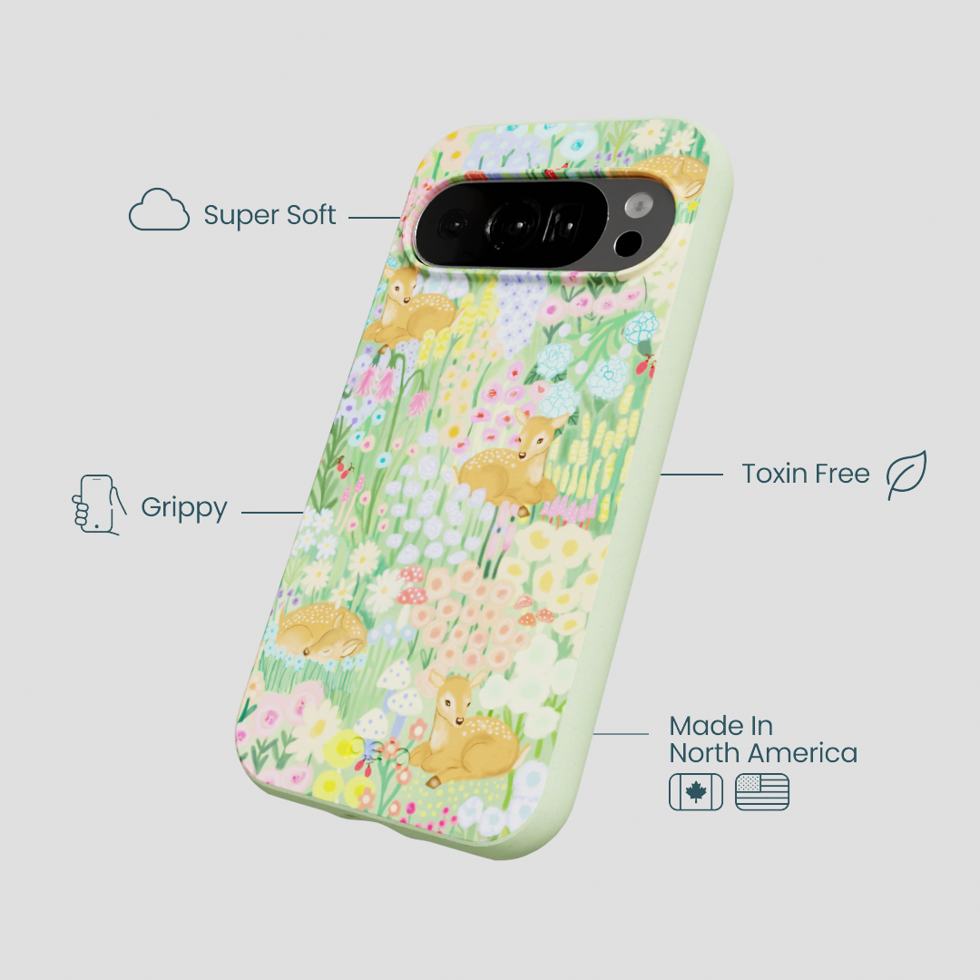 Sage Green Deer Dreams Google Pixel 10/10 Pro Case