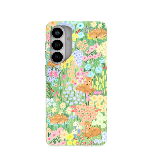 Sage Green Deer Dreams Samsung Galaxy S26+(Plus) Case