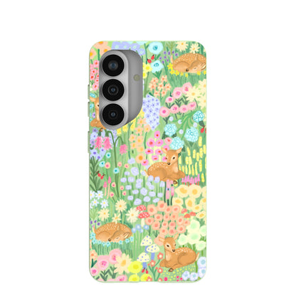 Sage Green Deer Dreams Samsung Galaxy S26 Case