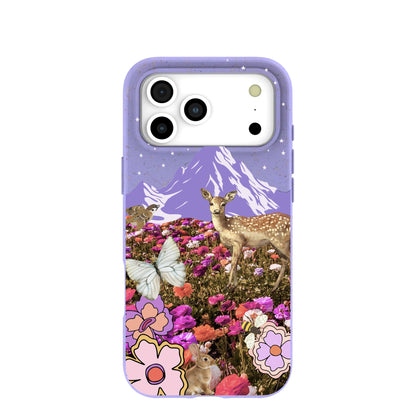 Lavender Deer Meadow iPhone 17 Pro Max Case