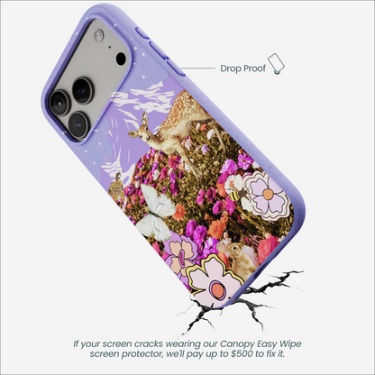 Lavender Deer Meadow iPhone 17 Pro Max Case