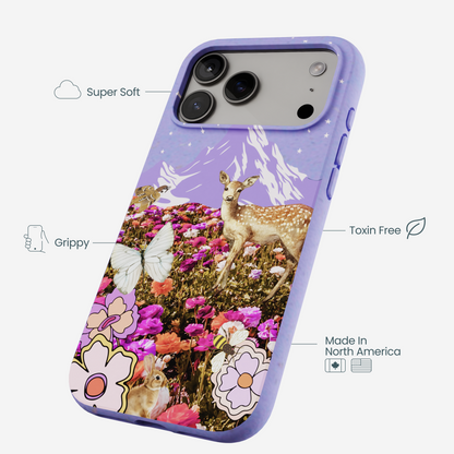 Lavender Deer Meadow iPhone 17 Pro Max Case