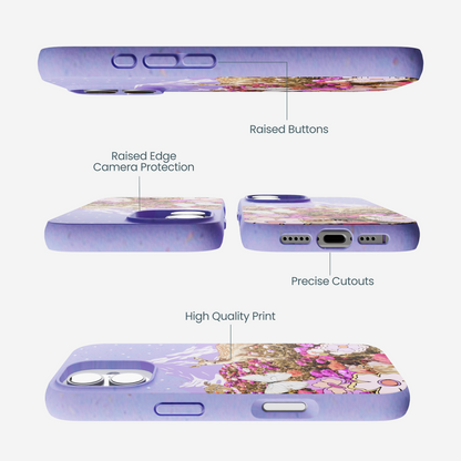 Lavender Deer Meadow iPhone 17 Case