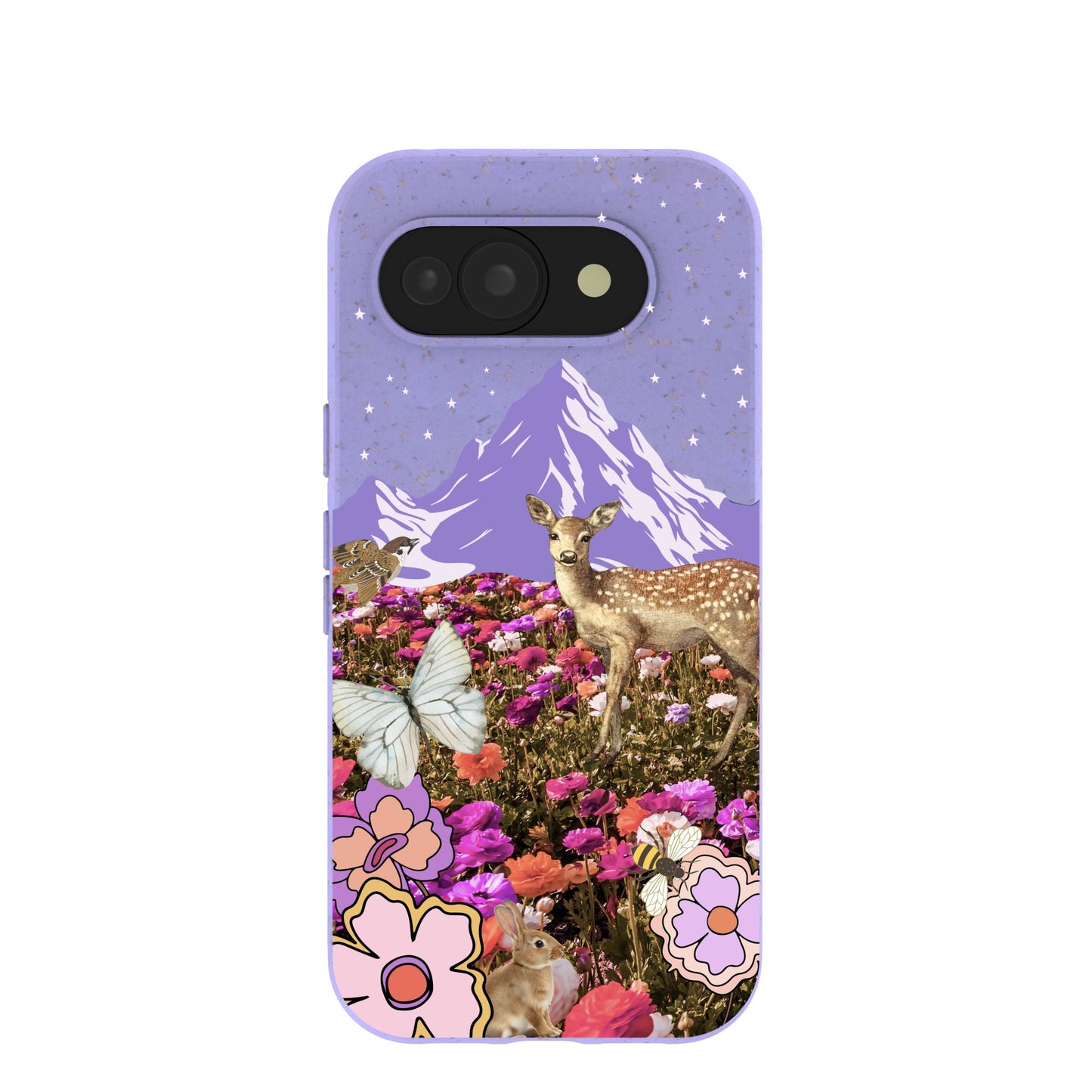 Lavender Deer Meadow Google Pixel 10a Case