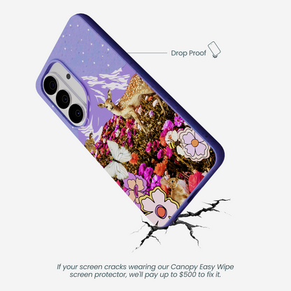 Lavender Deer Meadow Samsung Galaxy S26 Case