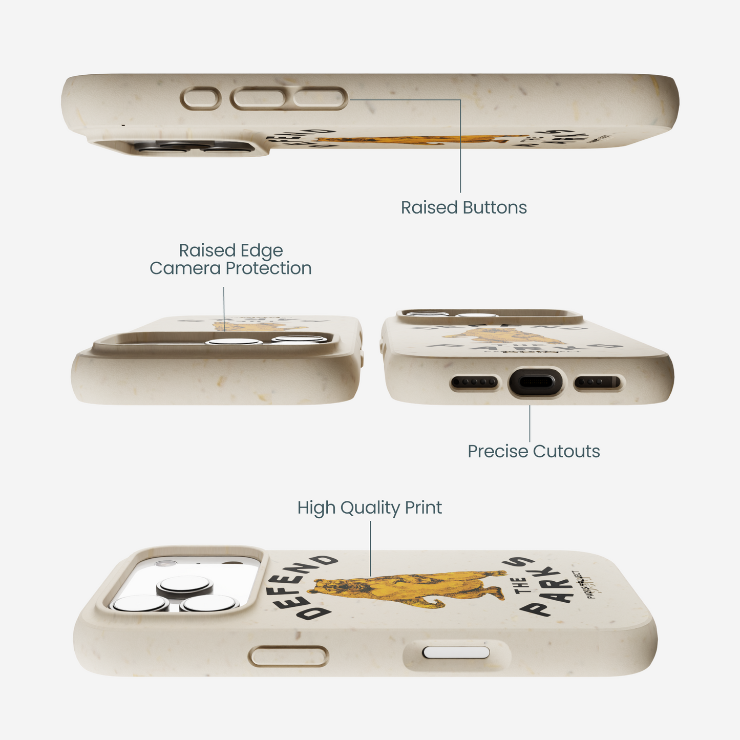 London Fog Defend the Parks iPhone 17 Pro Case